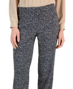 Anne Klein Women's Jacquard Flare-Leg Pants -Clothing Shop 22909256 fpx