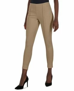 Anne Klein Women's Seam-Front Pull-On Pants
