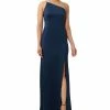 Adrianna Papell Women's One-Shoulder Slit-Front Gown -Clothing Shop 22946904 fpx