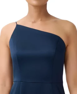 Adrianna Papell Women's One-Shoulder Slit-Front Gown -Clothing Shop 22946906 fpx