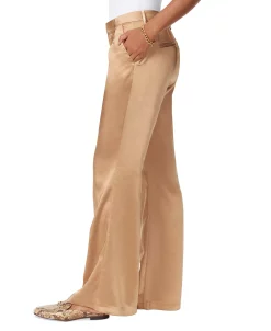 Sam Edelman Women's Codie High-Rise Satin Flare Pants -Clothing Shop 22970068 fpx