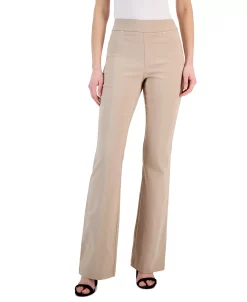INC International Concepts Women's High-Rise Pull-On Flare-Leg Pants, Created For Macy's -Clothing Shop 22979394 fpx