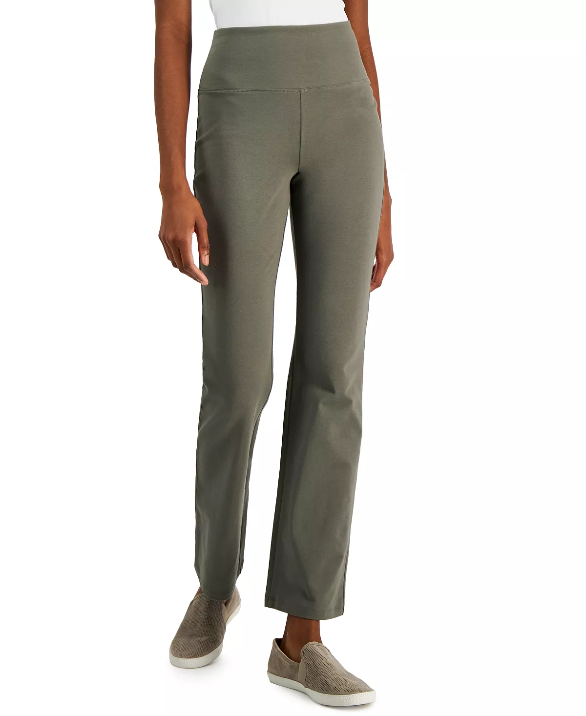 Style & Co Women's High Rise Bootcut Leggings, Created For Macy's 3 Style & Co Women's High Rise Bootcut Leggings, Created For Macy's