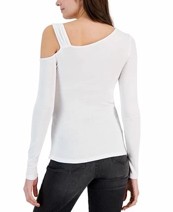INC International Concepts Women's One-Shoulder Asymmetric Top, Created For Macy's 4 INC International Concepts Women's One-Shoulder Asymmetric Top, Created For Macy's - Image 2