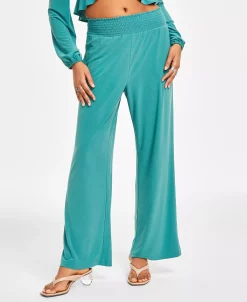 Bar III Pull-On Wide-Leg Pants, Created For Macy's -Clothing Shop 22987309 fpx