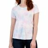 Style & Co Women's Tie Dye Print Short-Sleeve Scoop-neck T-Shirt, Created For Macy's 1 Style & Co Women's Tie Dye Print Short-Sleeve Scoop-neck T-Shirt, Created For Macy's -Clothing Shop 22997686 fpx