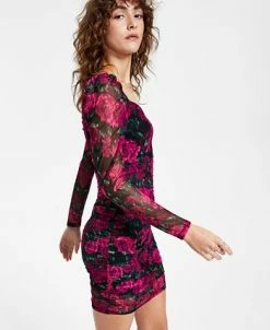 Bar III Women's Sweetheart-Neck Ruched Bodycon Dress, Created For Macy's 9 Bar III Women's Sweetheart-Neck Ruched Bodycon Dress, Created For Macy's -Clothing Shop 23009909 fpx