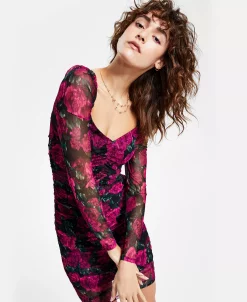 Bar III Women's Sweetheart-Neck Ruched Bodycon Dress, Created For Macy's 10 Bar III Women's Sweetheart-Neck Ruched Bodycon Dress, Created For Macy's -Clothing Shop 23009910 fpx