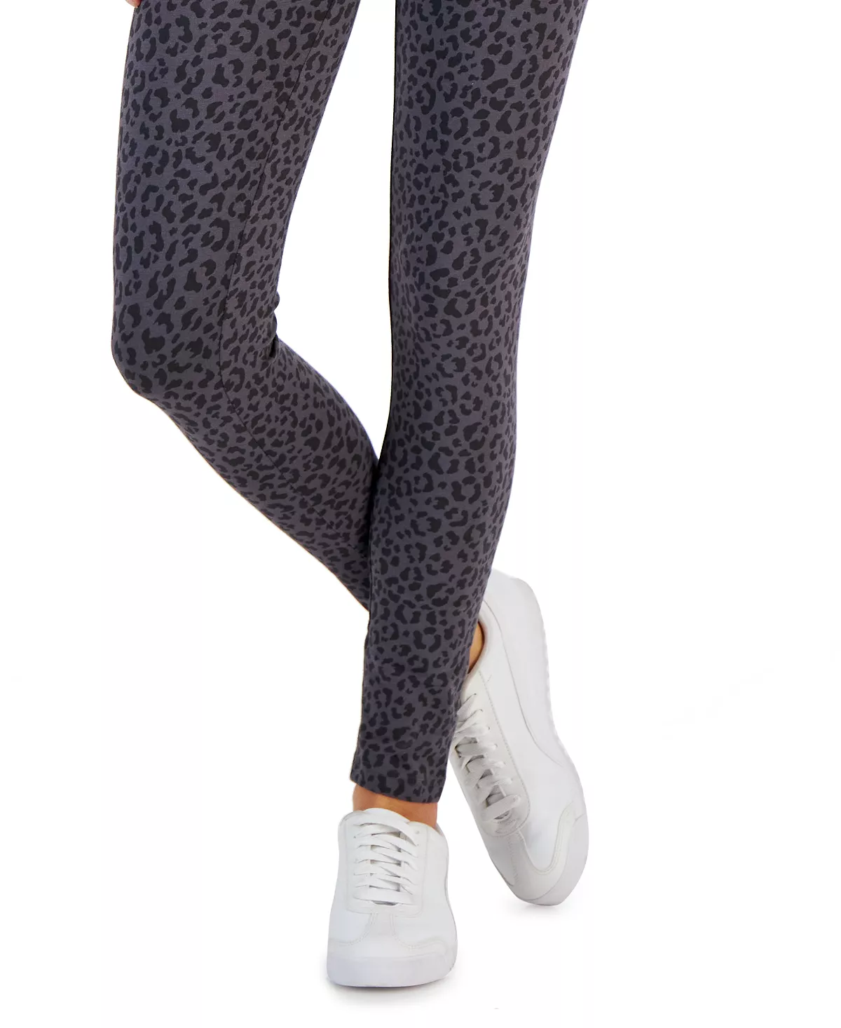 Style & Co Women's Printed High-Rise Leggings, Created For Macy's 5 Style & Co Women's Printed High-Rise Leggings, Created For Macy's - Image 4