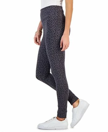 Style & Co Women's Printed High-Rise Leggings, Created For Macy's 4 Style & Co Women's Printed High-Rise Leggings, Created For Macy's - Image 3