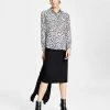 Bar III Women's Animal-Print Button-Up Shirt, Created For Macy's -Clothing Shop 23033339 fpx