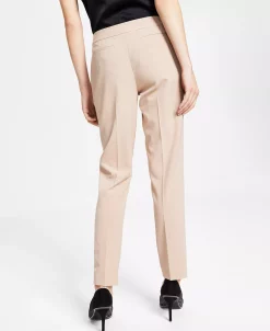 Bar III Women's Bi-Stretch Mid-Rise Ankle Pants, Created For Macy's -Clothing Shop 23033387 fpx