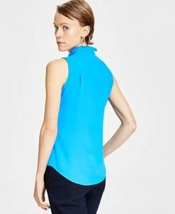Bar III Women's Ruffled Top, Created For Macy's -Clothing Shop 23033516 fpx