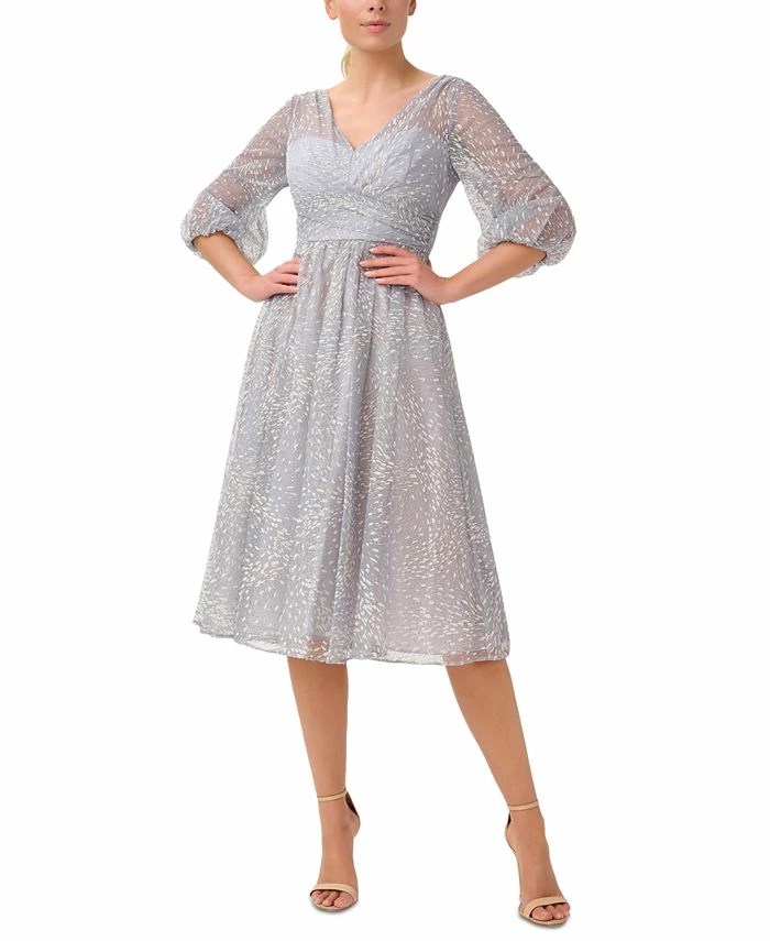 Adrianna Papell Women's Embroidered Cocktail Dress 3 Adrianna Papell Women's Embroidered Cocktail Dress