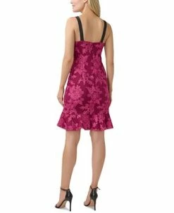 Adrianna Papell Women's Embroidred V-Neck Dress -Clothing Shop 23034190 fpx
