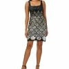Adrianna Papell Women's Sequined Beaded Sheath Dress -Clothing Shop 23034236 fpx