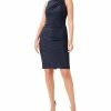 Adrianna Papell Women's Metallic Ruched Sheath Dress -Clothing Shop 23034465 fpx