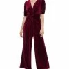Vince Camuto Lvet Twist-Front Jumpsuit -Clothing Shop 23046595 fpx