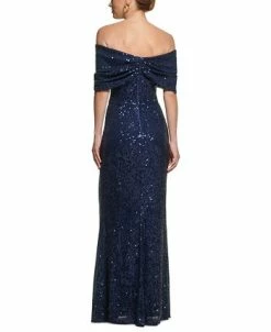 Vince Camuto Women's Off-The-Shoulder-Neckline Sequin Gown 9 Vince Camuto Women's Off-The-Shoulder-Neckline Sequin Gown -Clothing Shop 23047981 fpx