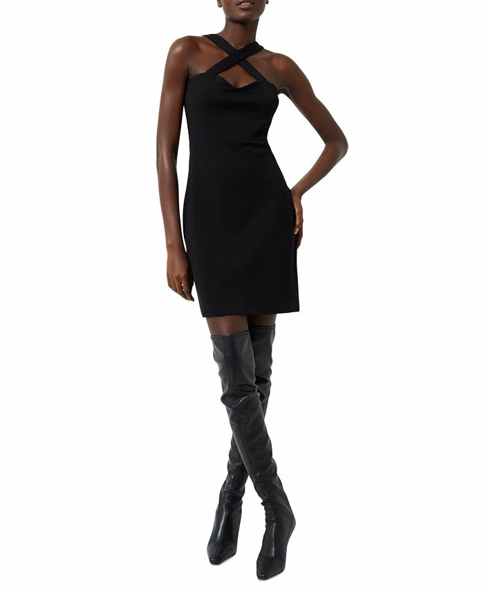 French Connection Women's Rafe Halter Bodycon Dress 3 French Connection Women's Rafe Halter Bodycon Dress