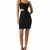 French Connection Women's Lacs Knit Cutout Bodycon Dress