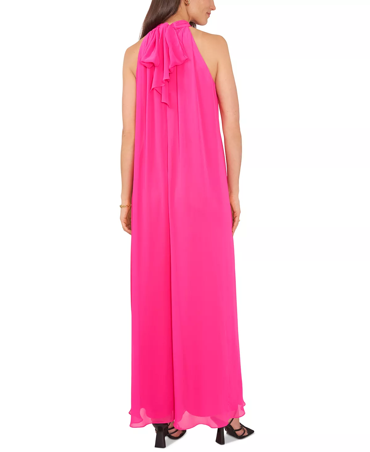 Vince Camuto Plus Size Tie-Back Halter Jumpsuit 4 Vince Camuto Plus Size Tie-Back Halter Jumpsuit - Image 2