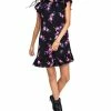 CeCe Floral-Print Ruffled Shift Dress 1 CeCe Floral-Print Ruffled Shift Dress -Clothing Shop 23149447 fpx