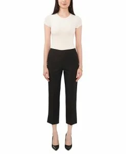 Vince Camuto Women's Slim Flared-Leg Cropped Pants -Clothing Shop 23186120 fpx