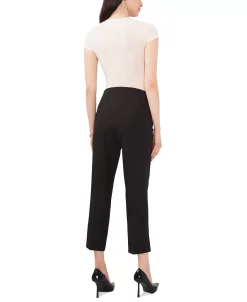Vince Camuto Women's Slim Flared-Leg Cropped Pants -Clothing Shop 23186121 fpx