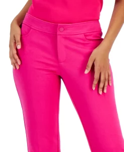 Anne Klein Women's Compression Fly-Front Bootcut Pants -Clothing Shop 23206632 fpx