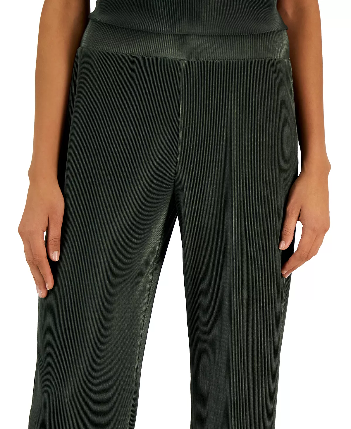Alfani Women's Pleated Pull-On Pants, Created For Macy's 6 Alfani Women's Pleated Pull-On Pants, Created For Macy's - Image 4
