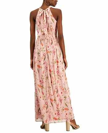 INC International Concepts Women's Floral-Print Halter-Neck Maxi Dress, Created For Macy's 4 INC International Concepts Women's Floral-Print Halter-Neck Maxi Dress, Created For Macy's - Image 2