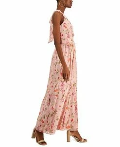 INC International Concepts Women's Floral-Print Halter-Neck Maxi Dress, Created For Macy's 9 INC International Concepts Women's Floral-Print Halter-Neck Maxi Dress, Created For Macy's -Clothing Shop 23219794 fpx
