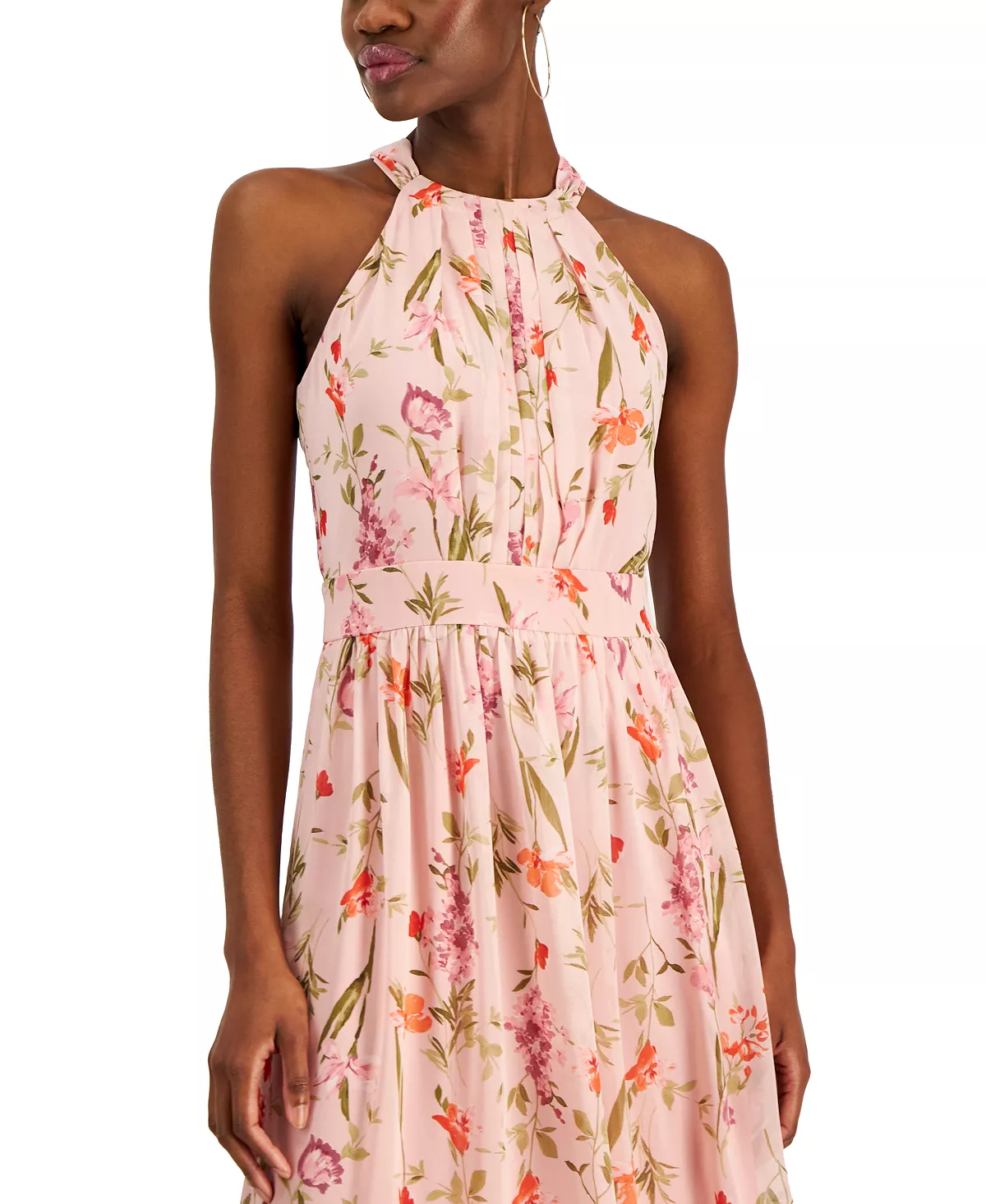 INC International Concepts Women's Floral-Print Halter-Neck Maxi Dress, Created For Macy's 6 INC International Concepts Women's Floral-Print Halter-Neck Maxi Dress, Created For Macy's - Image 4