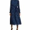 Anne Klein Women's Printed Tie-Waist Midi Dress 2 Anne Klein Women's Printed Tie-Waist Midi Dress -Clothing Shop 23220198 fpx