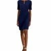 Anne Klein Women's Maryellen Notch-Neck Shift Dress -Clothing Shop 23220215 fpx
