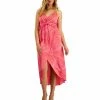 Bar III Women's Twist Detail Printed Faux Wrap Dress, Created For Macy's -Clothing Shop 23220396 fpx