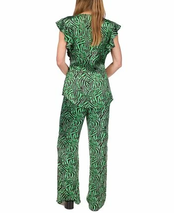 Michael Kors Women's Zebra-Print High-Slit Pants 4 Michael Kors Women's Zebra-Print High-Slit Pants - Image 2