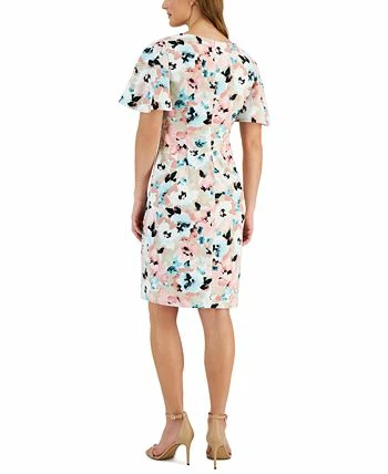 Kasper Women's Floral-Print Scuba Crepe Sheath Dress 4 Kasper Women's Floral-Print Scuba Crepe Sheath Dress - Image 2
