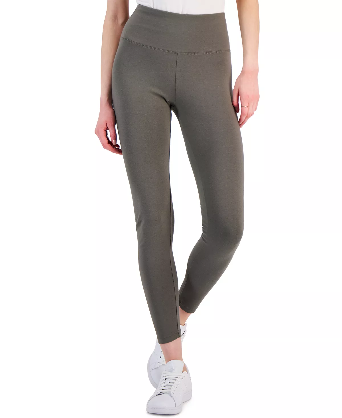 Style & Co Women's High-Rise Basic Leggings, Created For Macy's 9 Style & Co Women's High-Rise Basic Leggings, Created For Macy's - Image 7