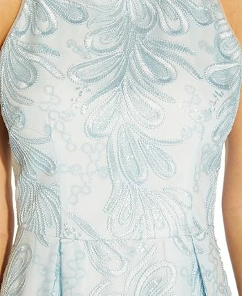 Adrianna Papell Embellished Pleated Midi Dress 5 Adrianna Papell Embellished Pleated Midi Dress - Image 3