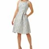 Adrianna Papell Women's Jacquard Embellished Dress -Clothing Shop 23334431 fpx