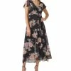 Adrianna Papell Women's Floral-Print Overlay Jumpsuit 1 Adrianna Papell Women's Floral-Print Overlay Jumpsuit -Clothing Shop 23334751 fpx