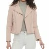Michael Kors Women's Leather Moto Jacket -Clothing Shop 23350698 fpx