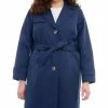 Michael Kors Women's Plus Size Single-Breasted Trench Coat 2 Michael Kors Women's Plus Size Single-Breasted Trench Coat -Clothing Shop 23350819 fpx