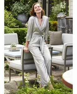 Adrianna Papell Women's Metallic Wide-Leg Jumpsuit 17 Adrianna Papell Women's Metallic Wide-Leg Jumpsuit -Clothing Shop 23378098 fpx