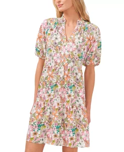 CeCe Women's Floral Baby Doll Dress -Clothing Shop 23399734 fpx