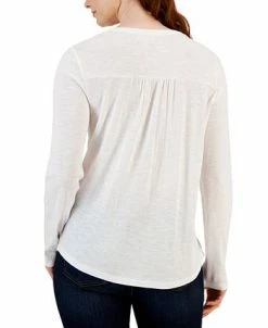 Style & Co Women's Cotton Embroidered Shirt, Created For Macy's -Clothing Shop 23412082 fpx