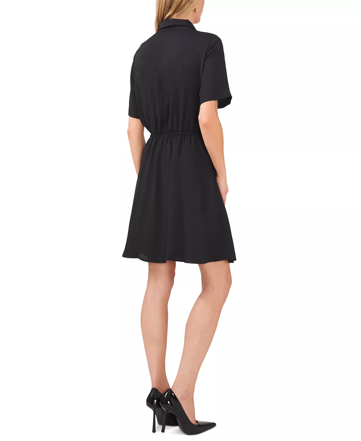 Vince Camuto Women's Split-Neck Collared Wrap Dress 7 Vince Camuto Women's Split-Neck Collared Wrap Dress - Image 5