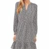Vince Camuto Women's Split Neck Long Sleeve Dress 1 Vince Camuto Women's Split Neck Long Sleeve Dress -Clothing Shop 23446190 fpx